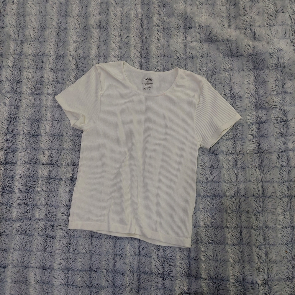 Elodie‎ White T-Shirt XS/S